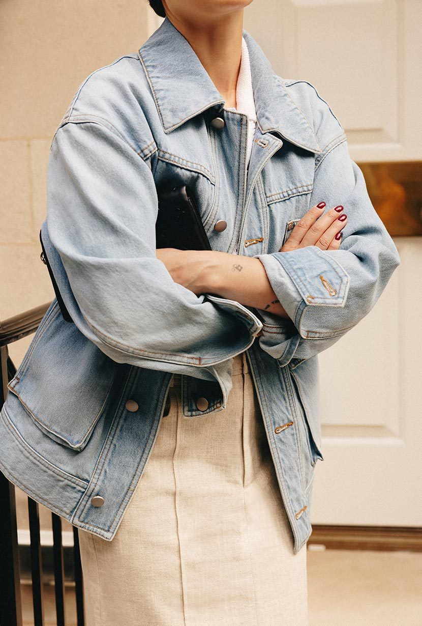 Moxie Denim Jacket - Light Indigo