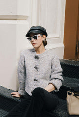 Colt Wool Cardigan - Grey