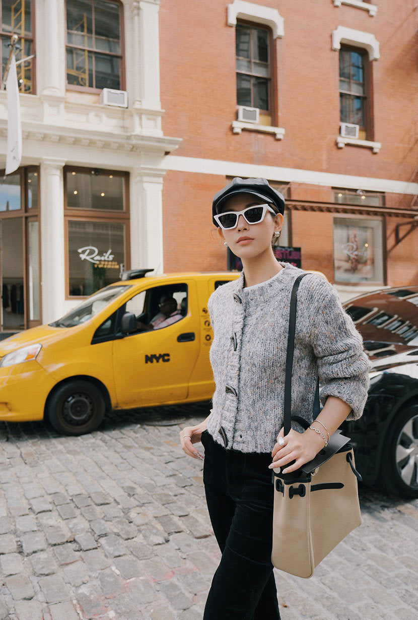 Colt Wool Cardigan - Grey