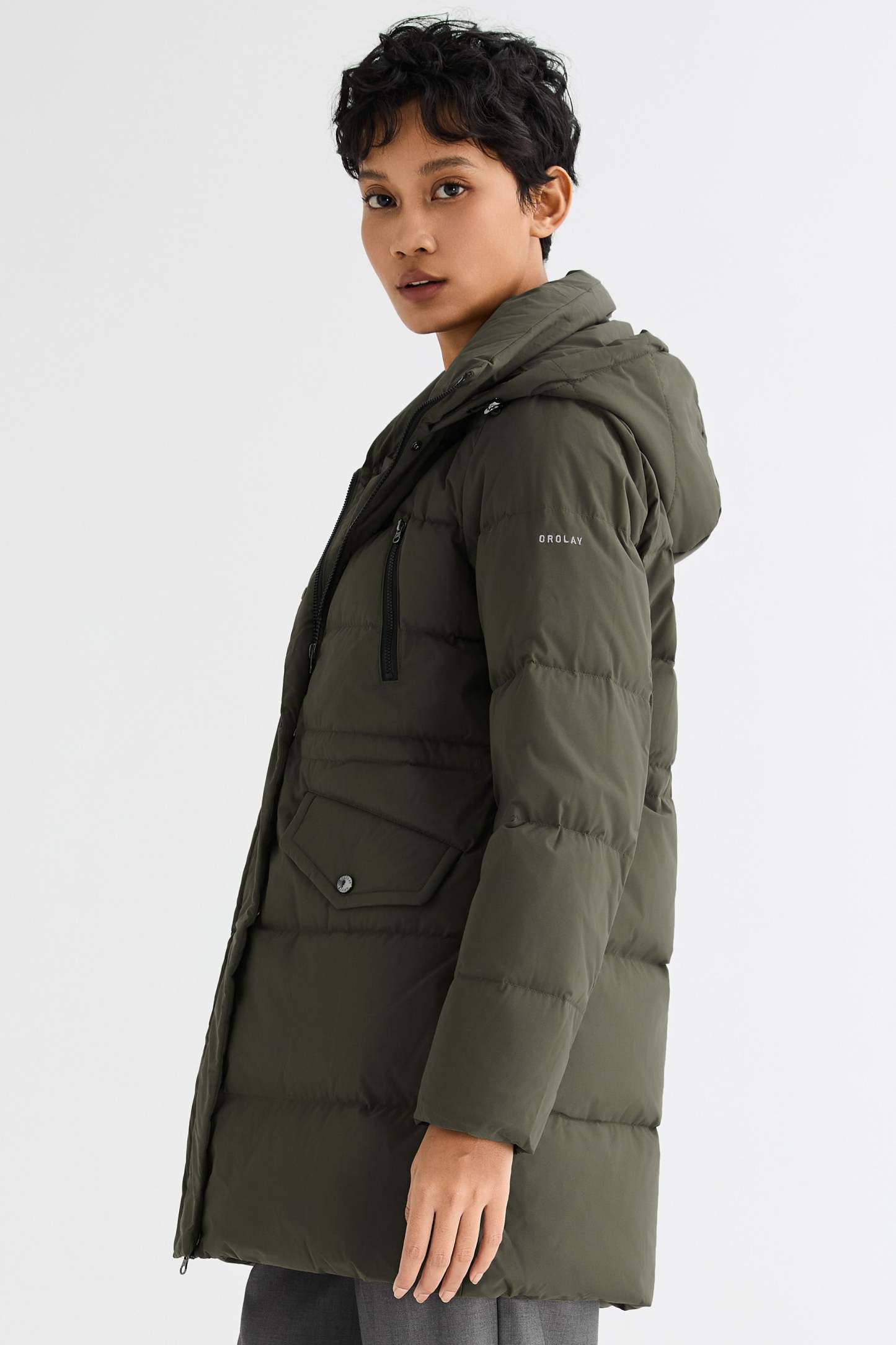 Waterproof Thickened Down Jacket with Hood