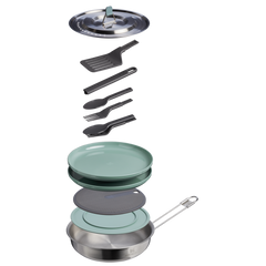 The Wildfare Core Fry Pan Cookset 12-piece set | 1 QT