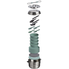 The Wildfare Core Full Serve Cookset | 26-piece set | 4 QT