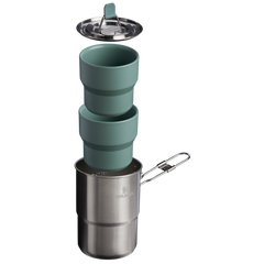 The Wildfare Go Two Cup Cookset 4-piece set | 1 QT