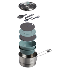 The Wildfare Go Two Bowl Prep & Cook Set 14-piece set | 1.65 QT