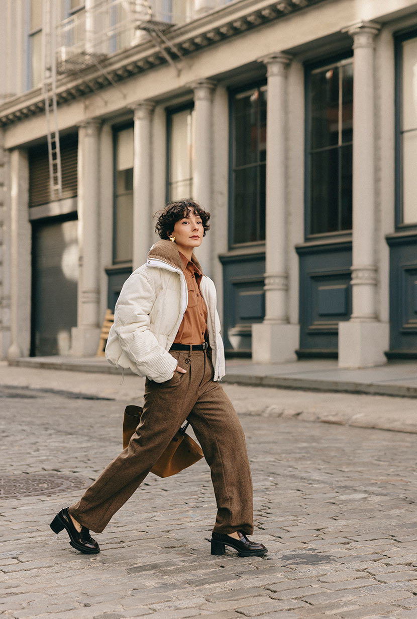 Reign Wool Pants - Hazelnut