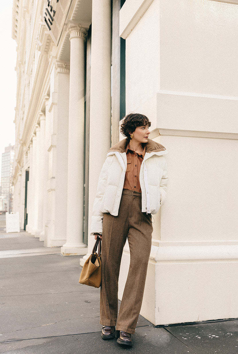 Reign Wool Pants - Hazelnut