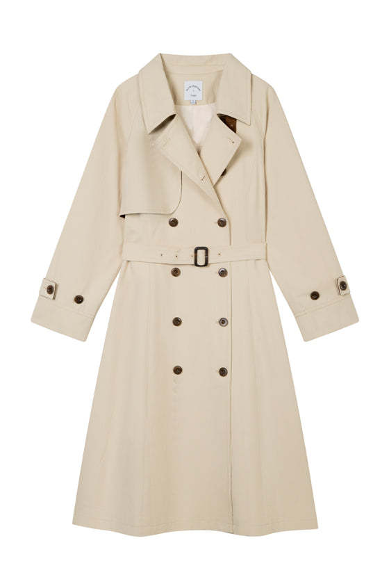 Hagar Trench Coat - Beige