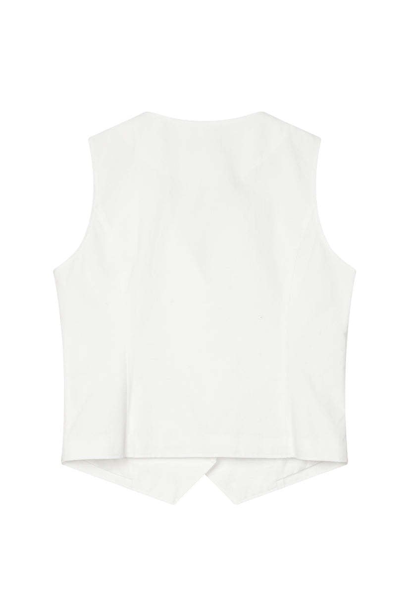 Bridgett Vest - Ivory