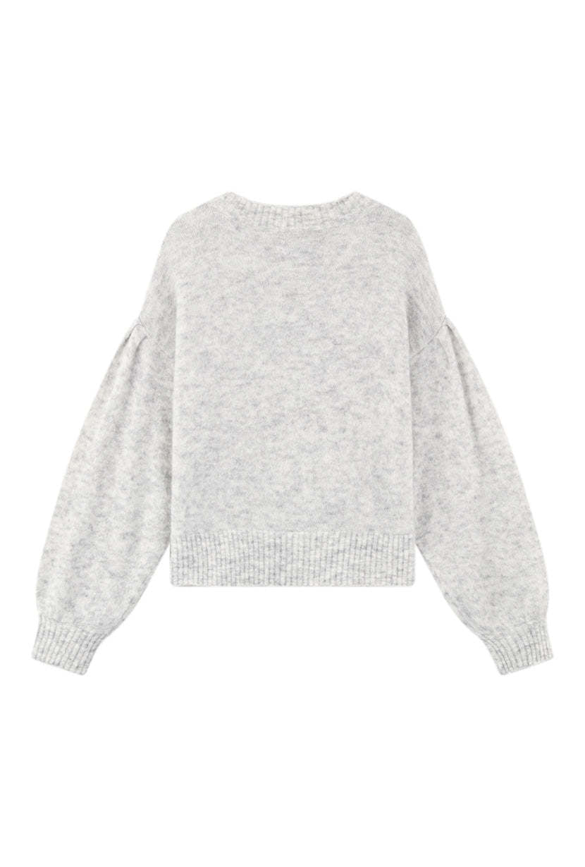 Deidre Mohair Sweater - Cool Grey