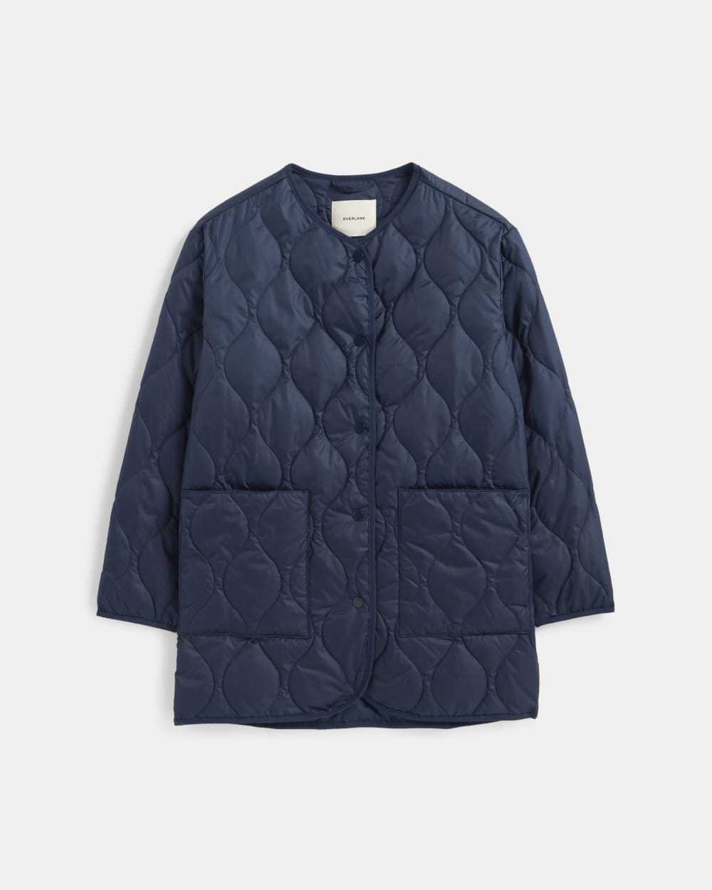The Quilted Liner | Navy