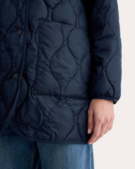 The Quilted Liner | Navy
