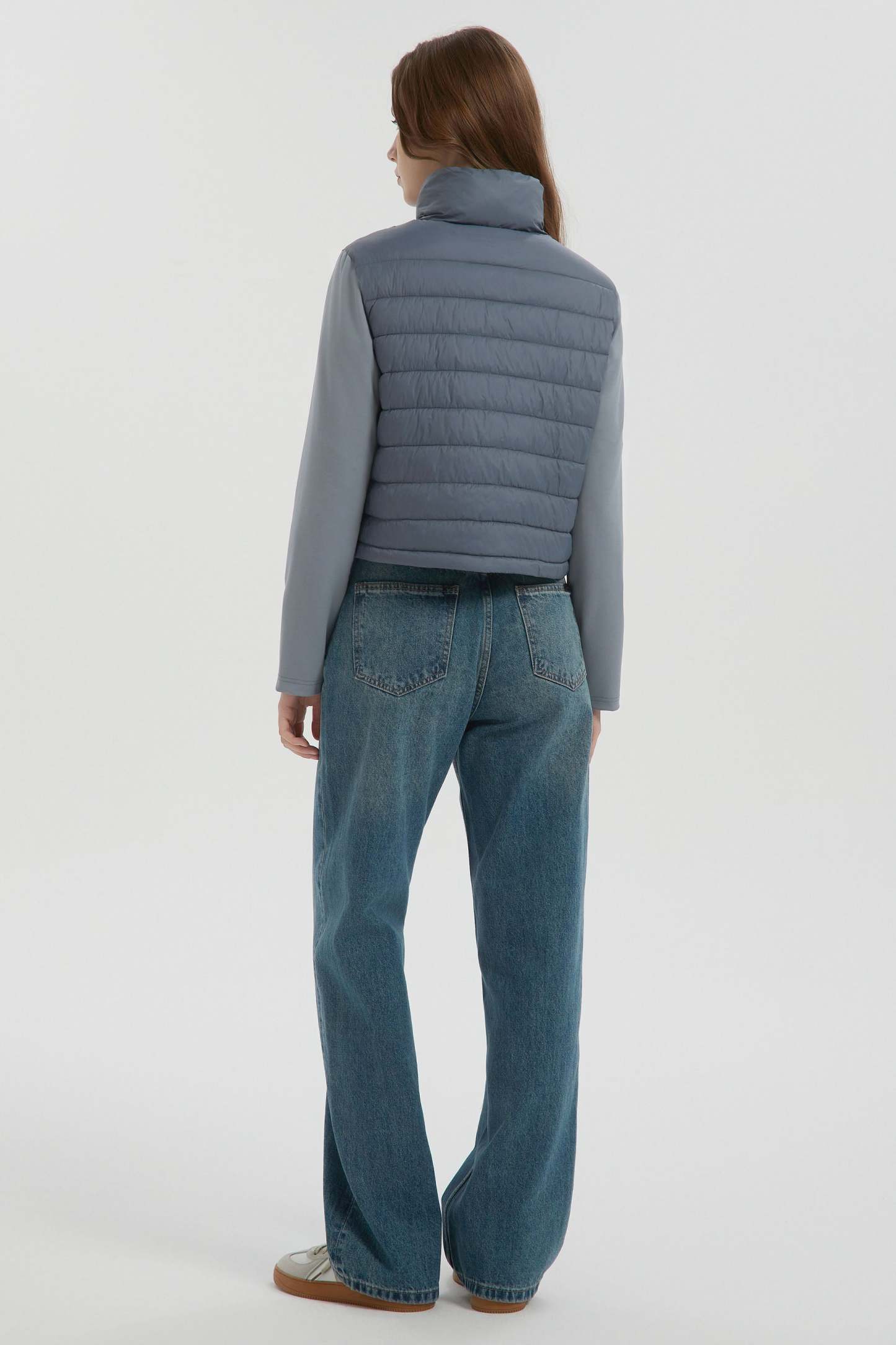 Lightweight Jacket Quilted Puffer Hybrid Breathable