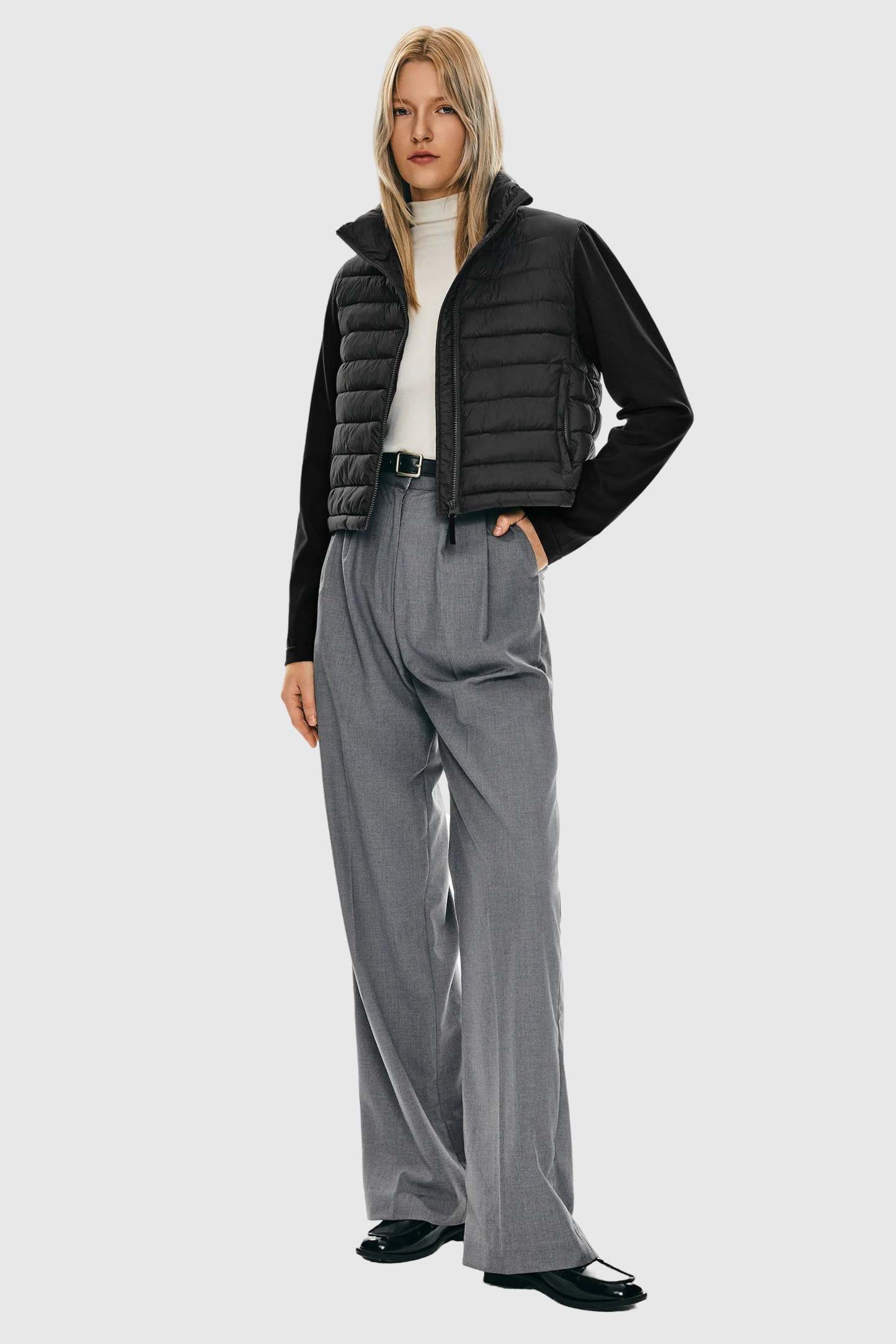 Lightweight Jacket Quilted Puffer Hybrid Breathable